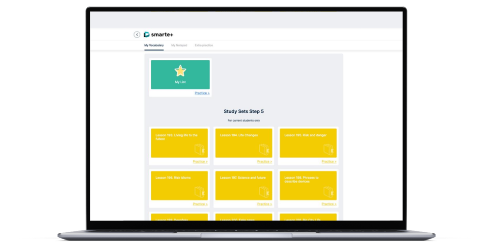  My Vocabulary на платформі Smarte+ (картинка)